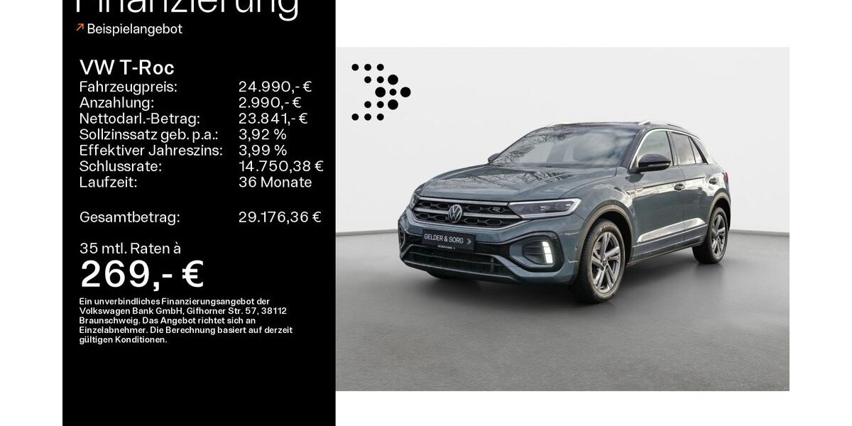 VW T-Roc 69.253 km 23.880 &euro; Schweinfurt 97424