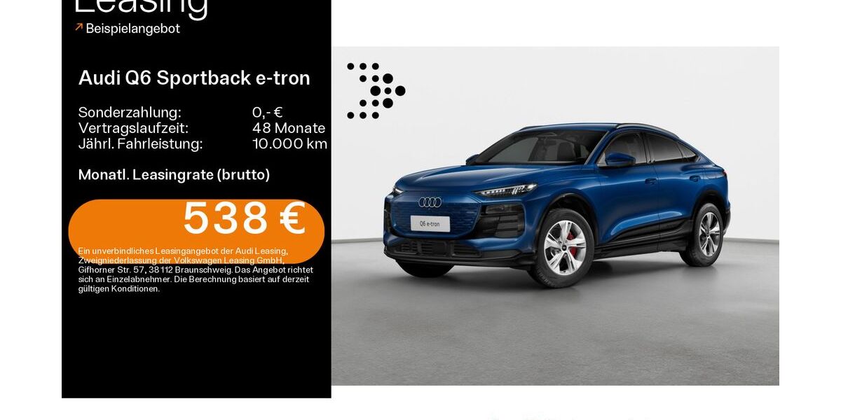 Audi Q6 e-tron 11.324 km 50.440 &euro; Haßfurt 97437