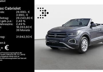 VW T-Roc 8.800 km 24.880 &euro; Schweinfurt 97424
