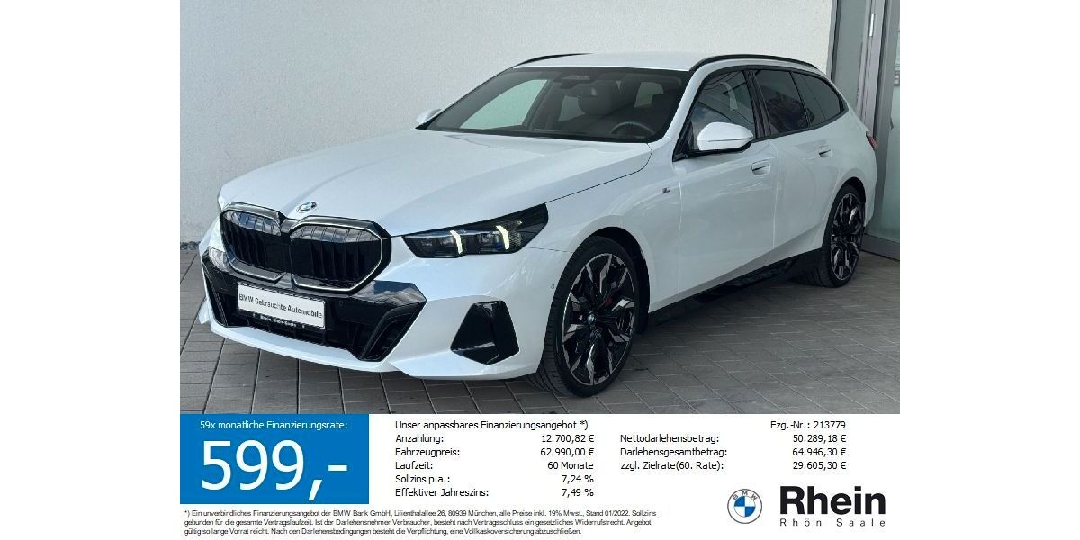 BMW 540 15.376 km 59.745 &euro; Salz 97616
