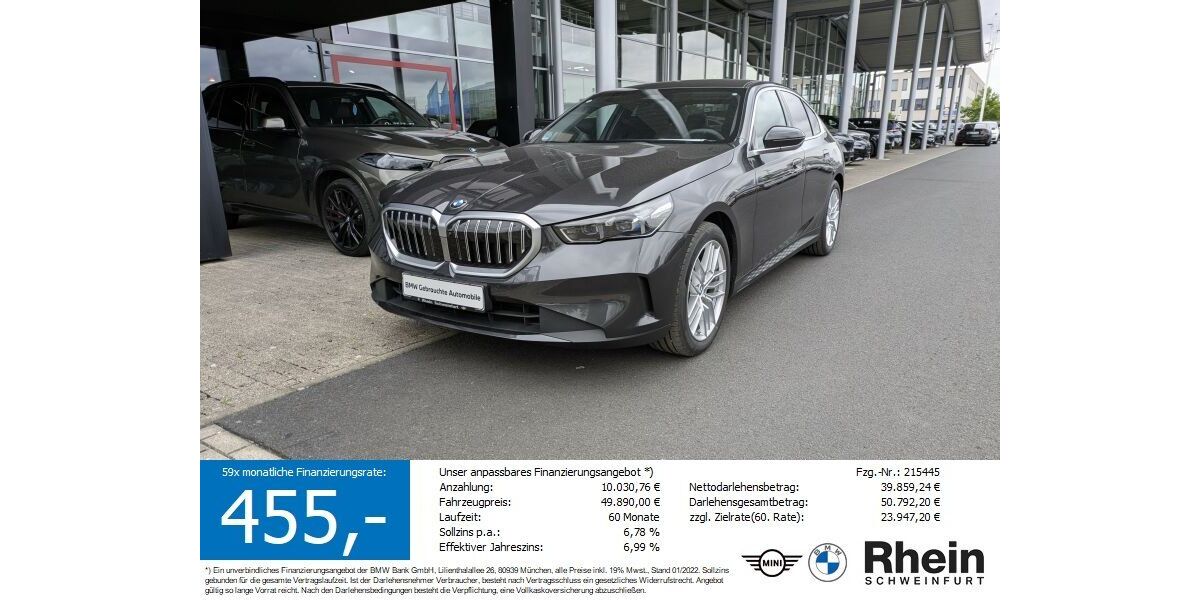 BMW 520 8.707 km 48.990 &euro; Schweinfurt 97424