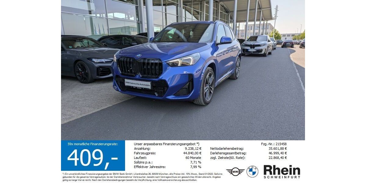 BMW X1 13.791 km 41.950 &euro; Schweinfurt 97424