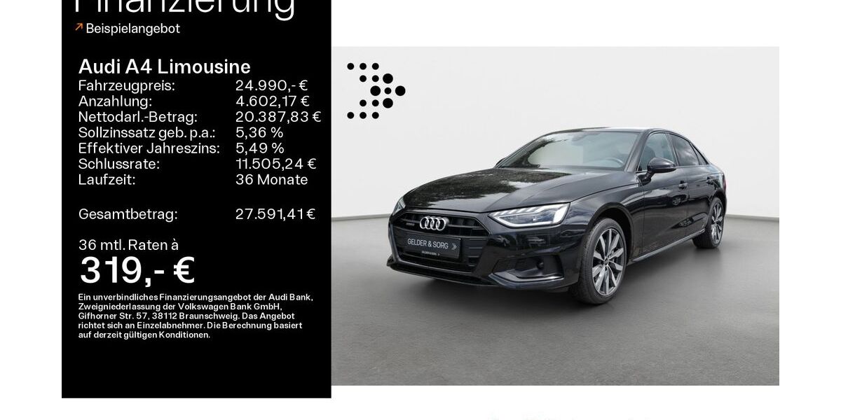 Audi A4 106.968 km 24.390 &euro; Schweinfurt 97424
