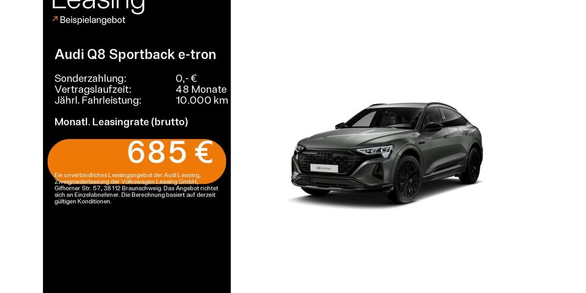 Audi Q8 e-tron 47.000 km 42.870 &euro; Bad Kissingen 97688