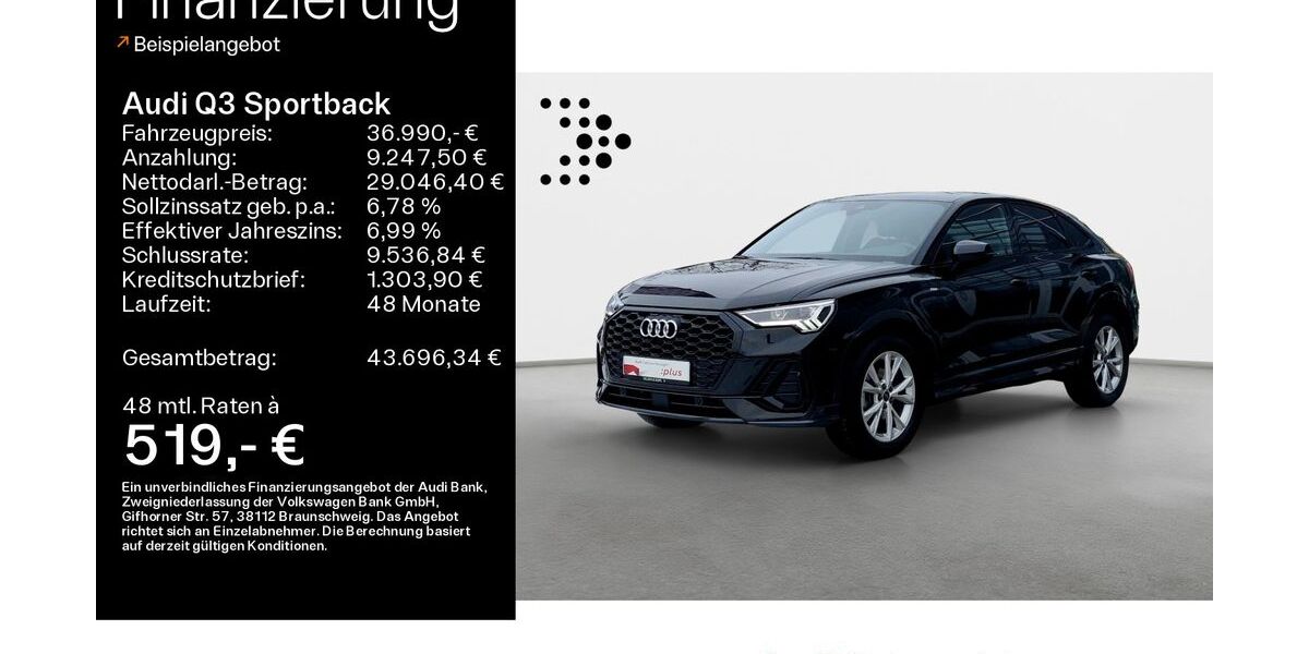 Audi Q3 16.941 km 36.590 &euro; Schweinfurt 97424