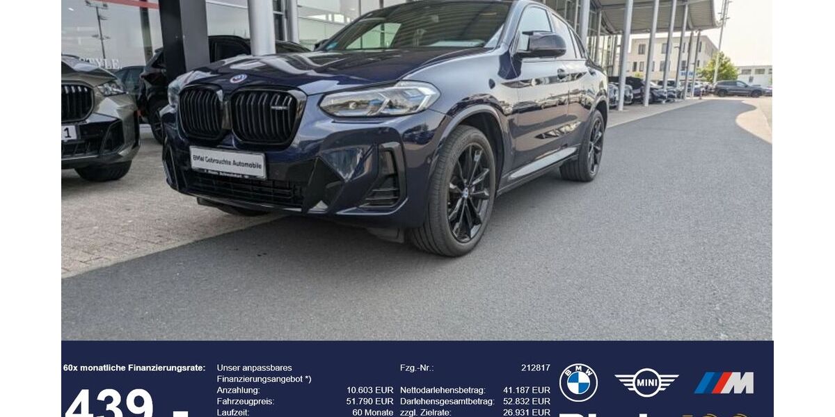 BMW X4 M40 50.782 km 51.790 &euro; Schweinfurt 97424