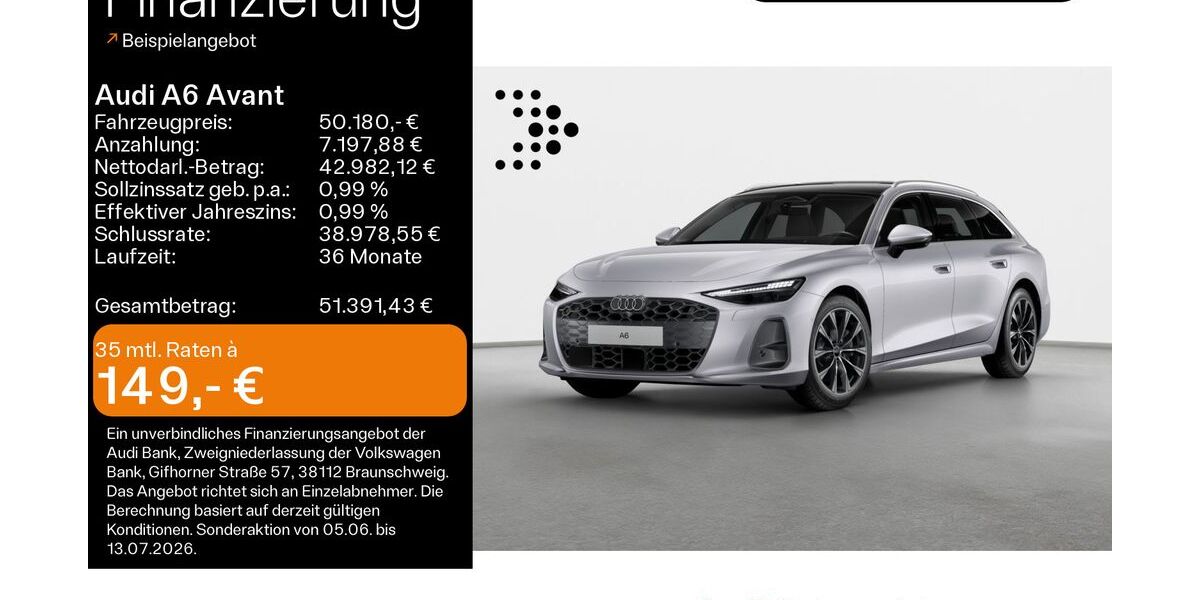 Audi A6 27.783 km 46.980 &euro; Haßfurt 97437