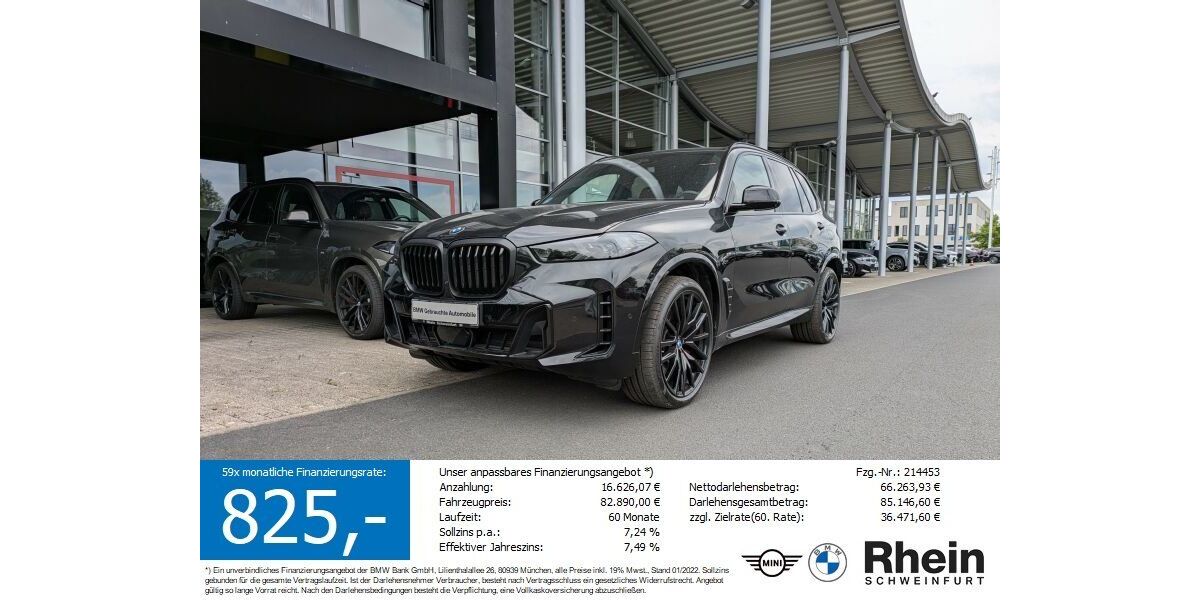 BMW X5 9.986 km 78.450 &euro; Schweinfurt 97424