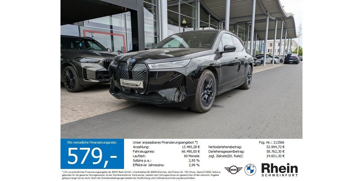 BMW iX 36.241 km 63.990 &euro; Schweinfurt 97424