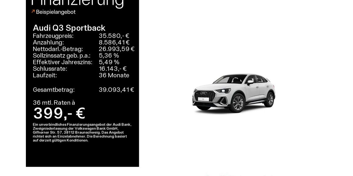 Audi Q3 31.750 km 35.470 &euro; Schweinfurt 97424